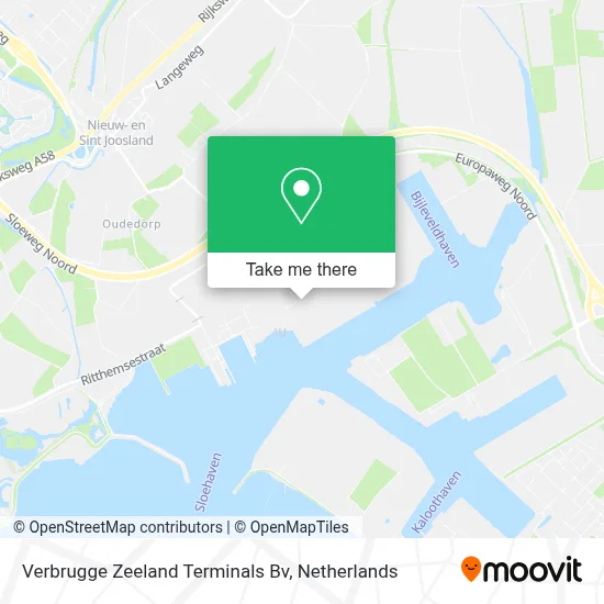 Verbrugge Zeeland Terminals Bv map