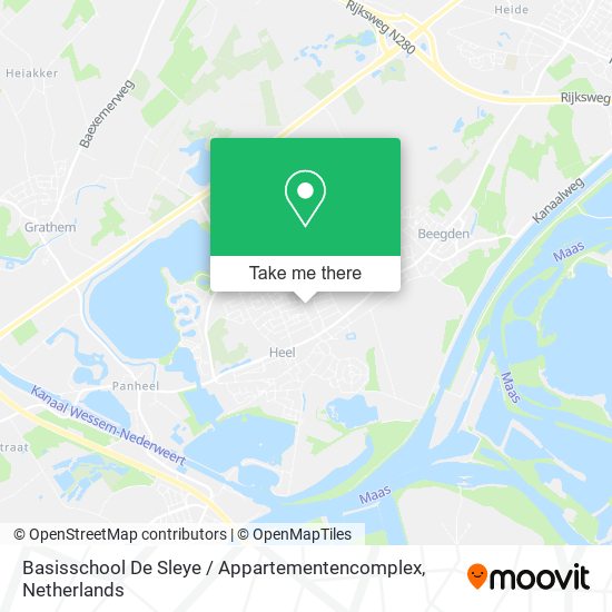 Basisschool De Sleye / Appartementencomplex map