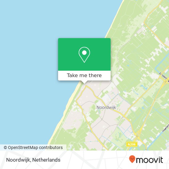 Noordwijk Karte