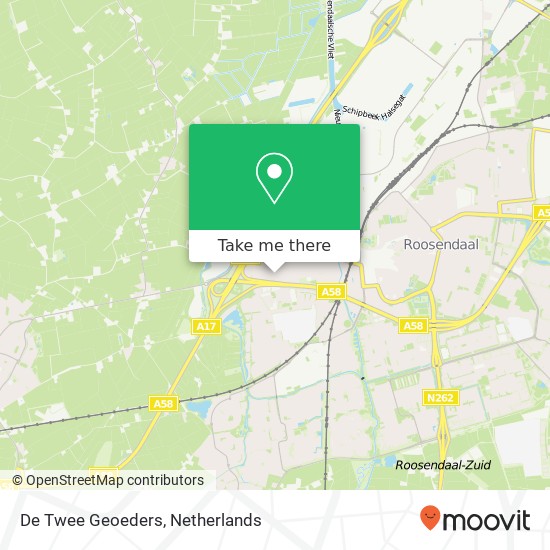 De Twee Geoeders map