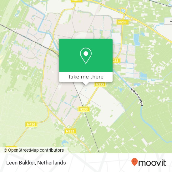 Leen Bakker map