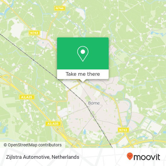 Zijlstra Automotive map