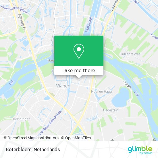 Boterbloem map