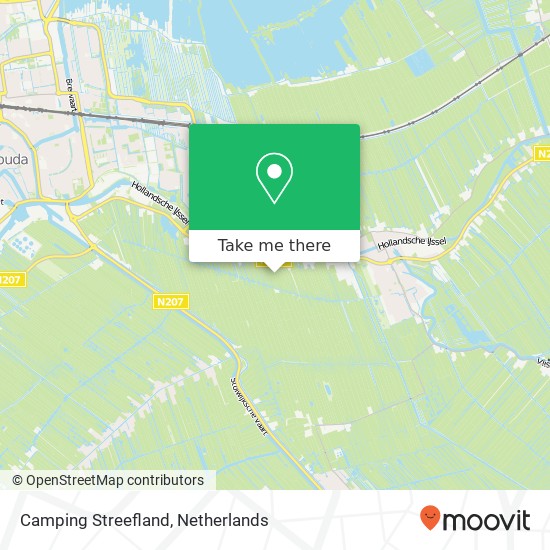 Camping Streefland map