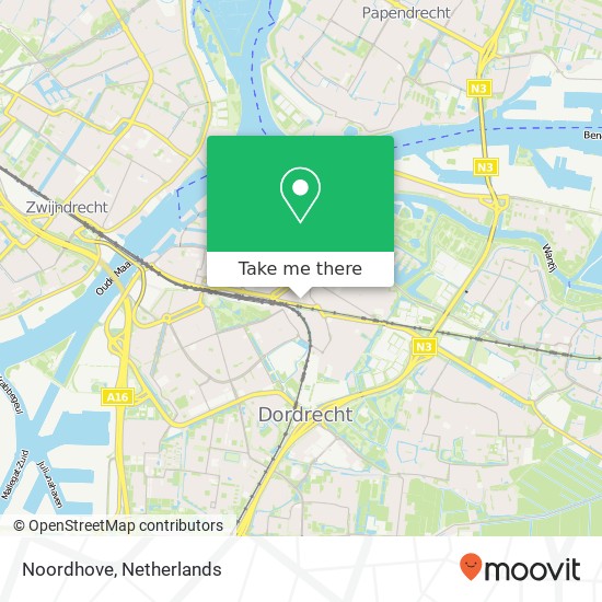 Noordhove map