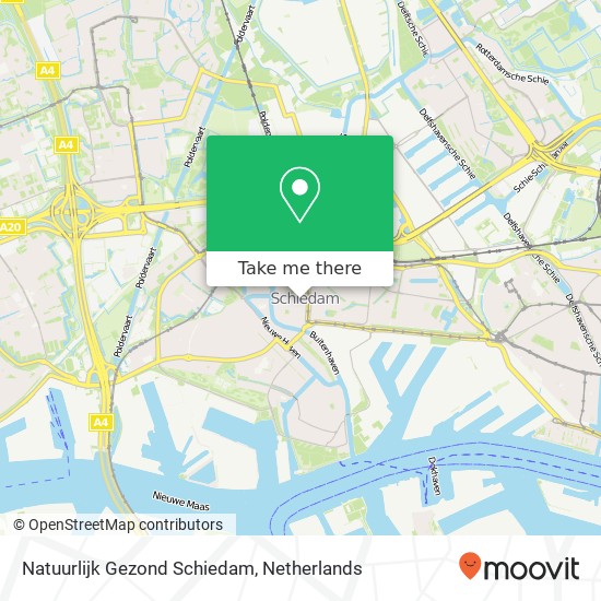 Natuurlijk Gezond Schiedam Karte