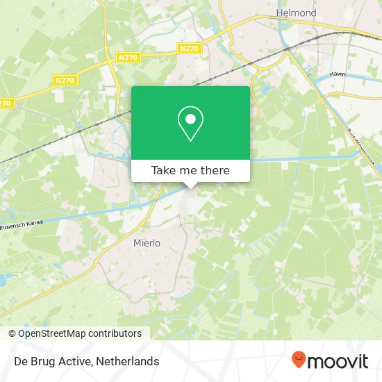 De Brug Active map