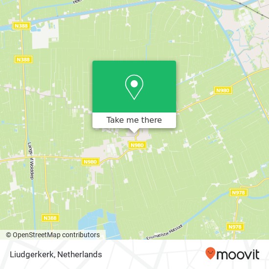 Liudgerkerk map