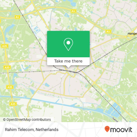 Rahim Telecom map