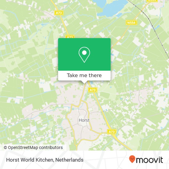 Horst World Kitchen map