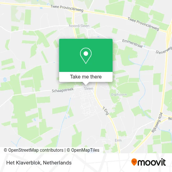Het Klaverblok map