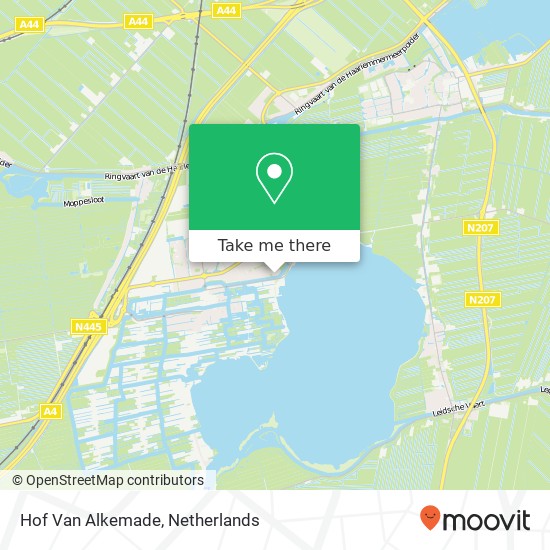 Hof Van Alkemade map