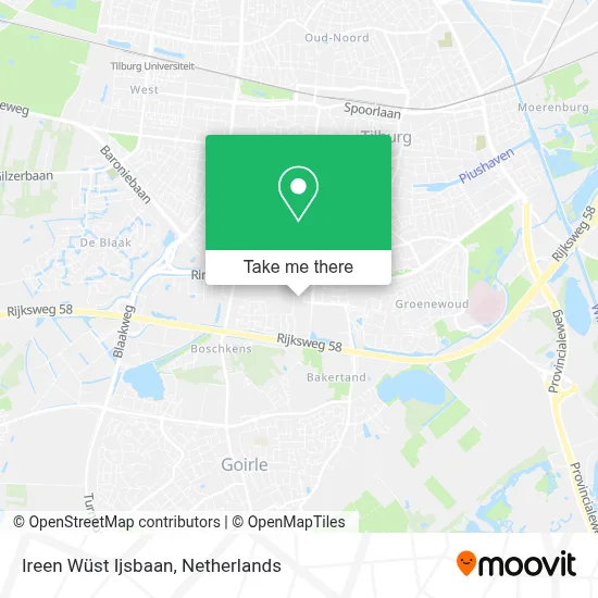 Ireen Wüst Ijsbaan map