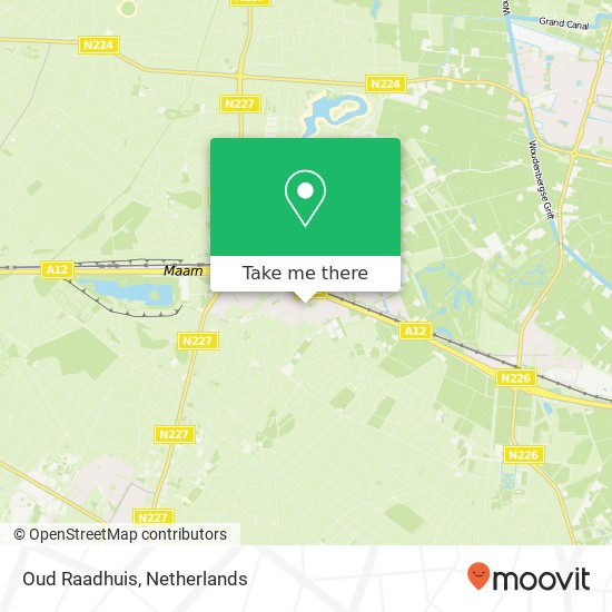 Oud Raadhuis map