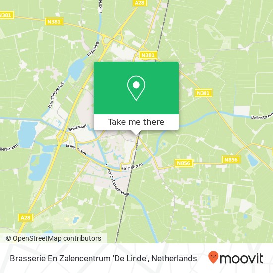 Brasserie En Zalencentrum 'De Linde' map