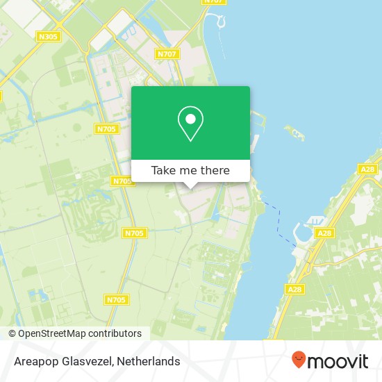 Areapop Glasvezel map