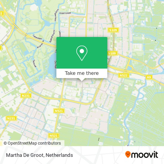 Martha De Groot map