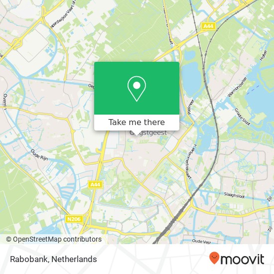 Rabobank map