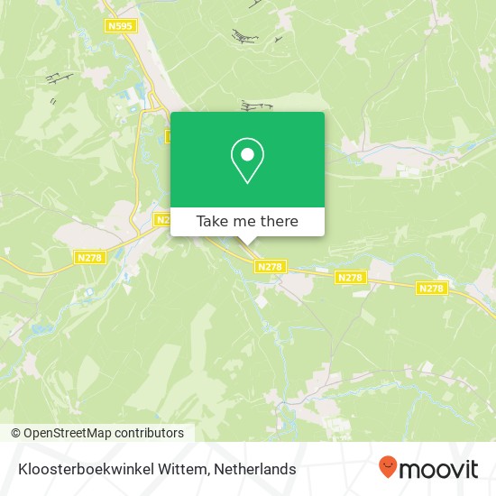 Kloosterboekwinkel Wittem map