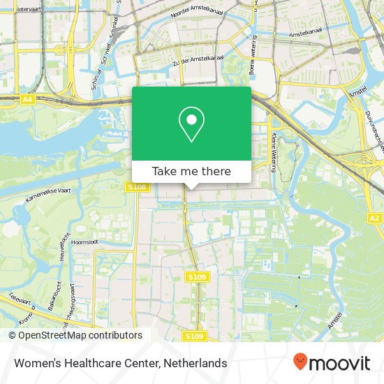 Women's Healthcare Center map