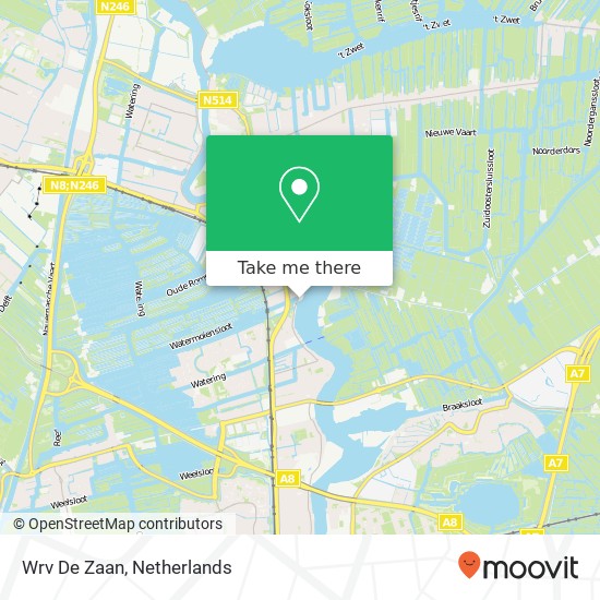 Wrv De Zaan map