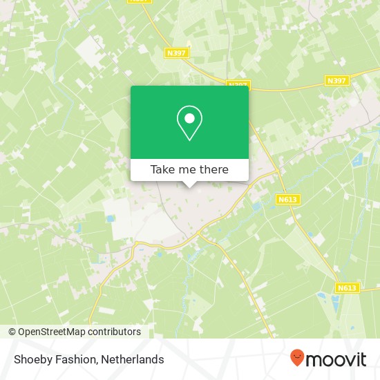 Shoeby Fashion map