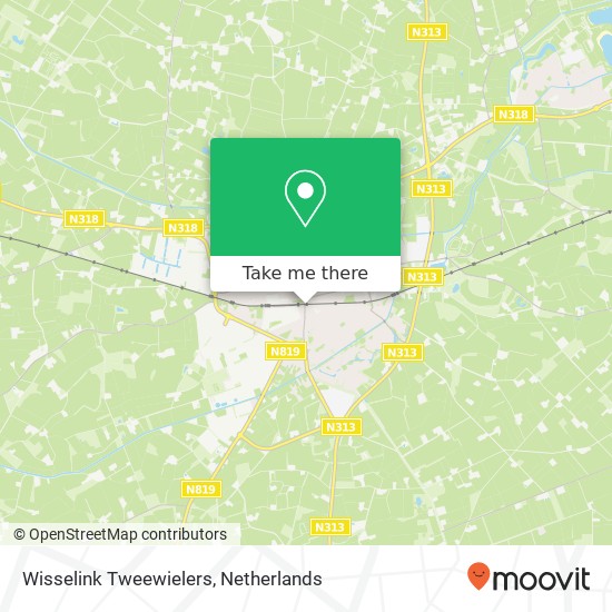 Wisselink Tweewielers map