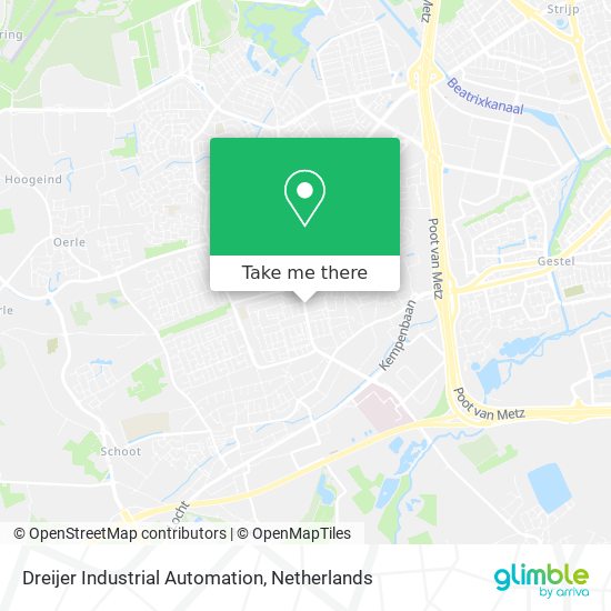 Dreijer Industrial Automation map