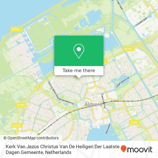 Kerk Van Jezus Christus Van De Heiligen Der Laatste Dagen Gemeente map