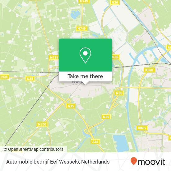 Automobielbedrijf Eef Wessels map