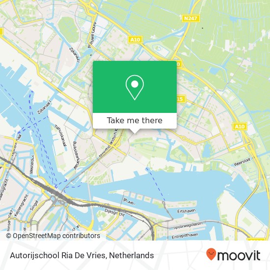 Autorijschool Ria De Vries map