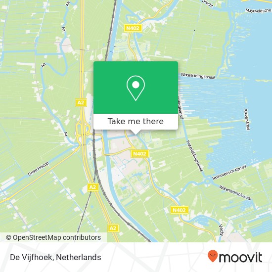 De Vijfhoek map