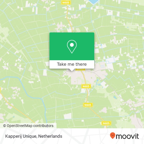 Kapperij Unique map