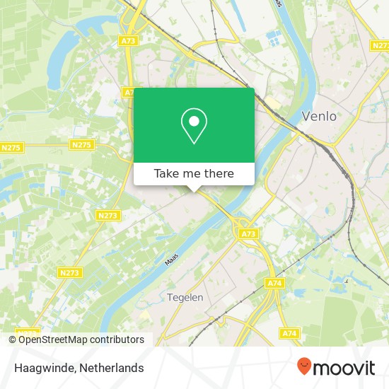 Haagwinde map