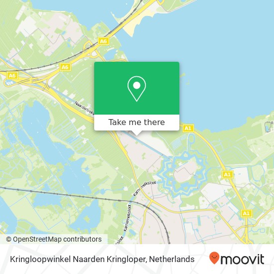 Kringloopwinkel Naarden Kringloper map