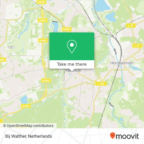 Bij Walther map