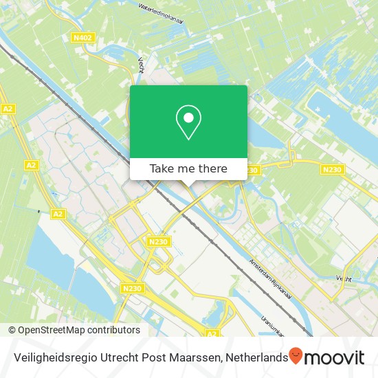 Veiligheidsregio Utrecht Post Maarssen map