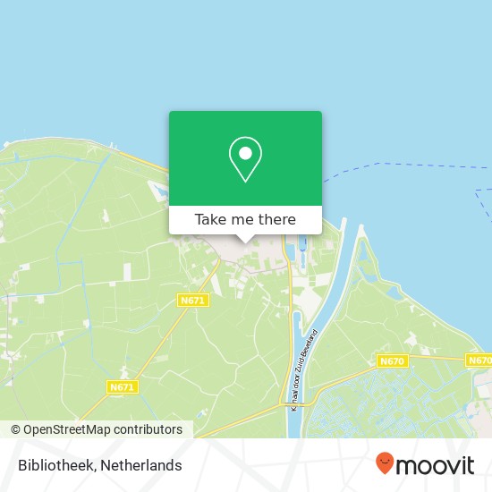 Bibliotheek map