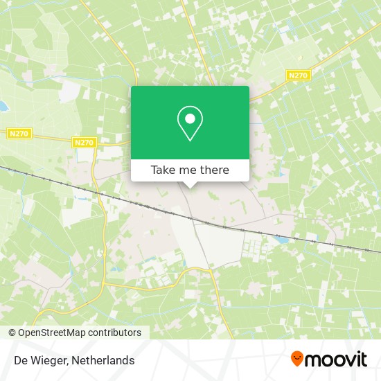 De Wieger map