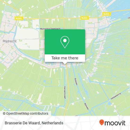 Brasserie De Waard map