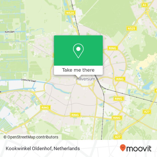 Kookwinkel Oldenhof map