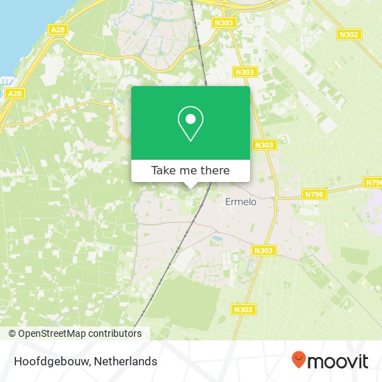 Hoofdgebouw map