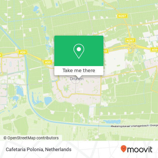 Cafetaria Polonia map