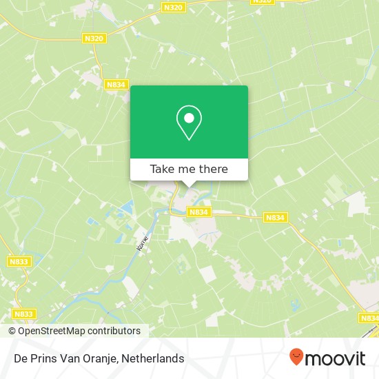 De Prins Van Oranje map