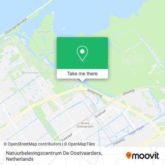 Natuurbelevingscentrum De Oostvaarders map