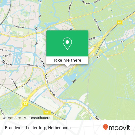 Brandweer Leiderdorp map