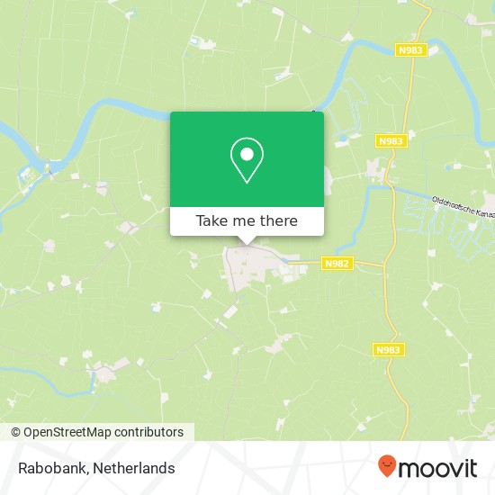 Rabobank map