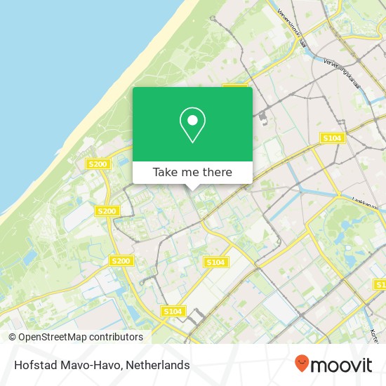 Hofstad Mavo-Havo map