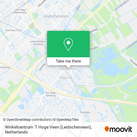 Winkelcentrum 'T Hoge Veen (Leidschenveen) Karte