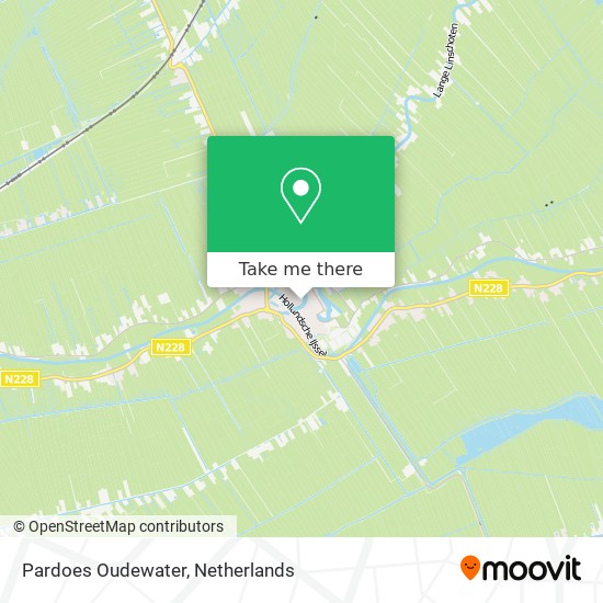 Pardoes Oudewater map